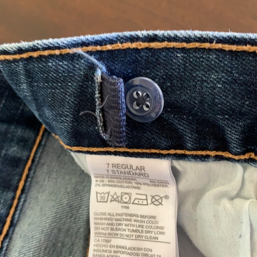 Worn Once, Old Navy Boys Regular Size 7 Jeans - Picture 6 of 9